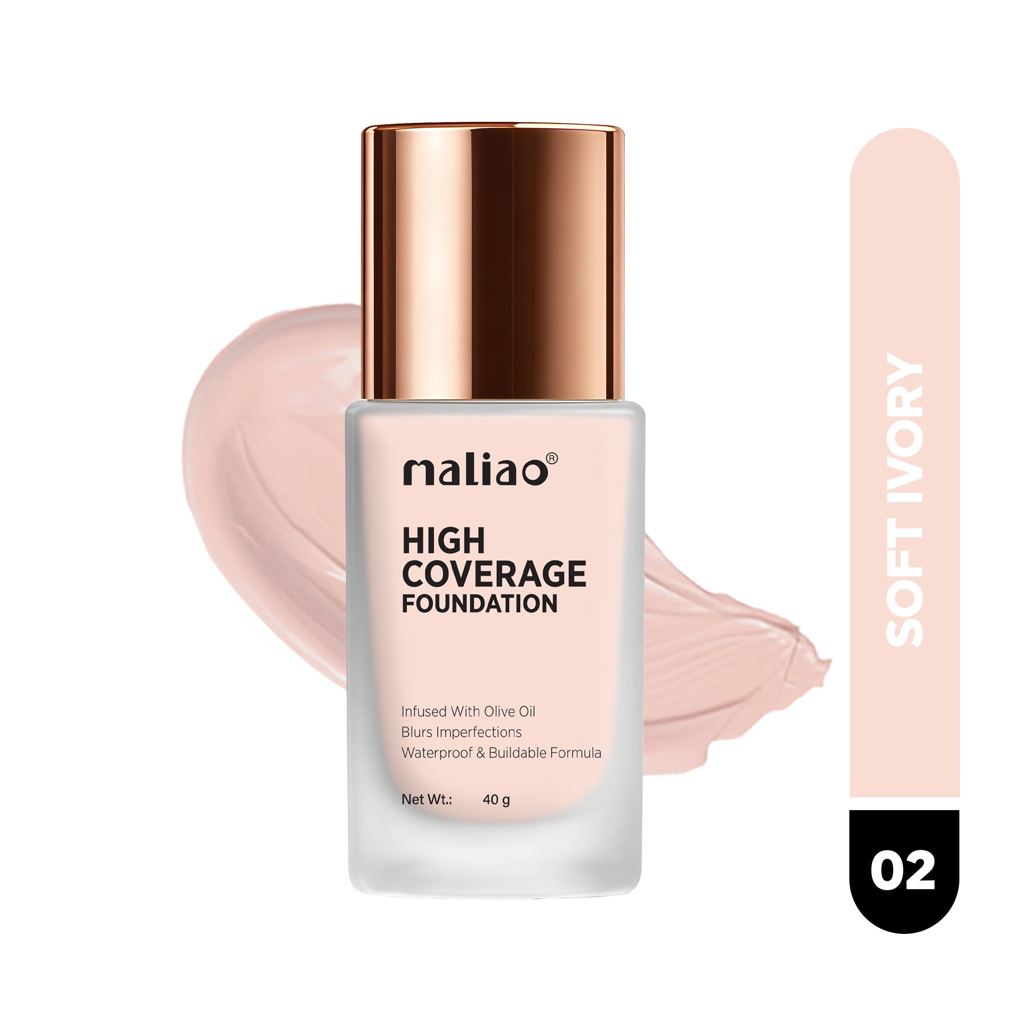 Maliao High Coverage Waterproof Base Foundation Face