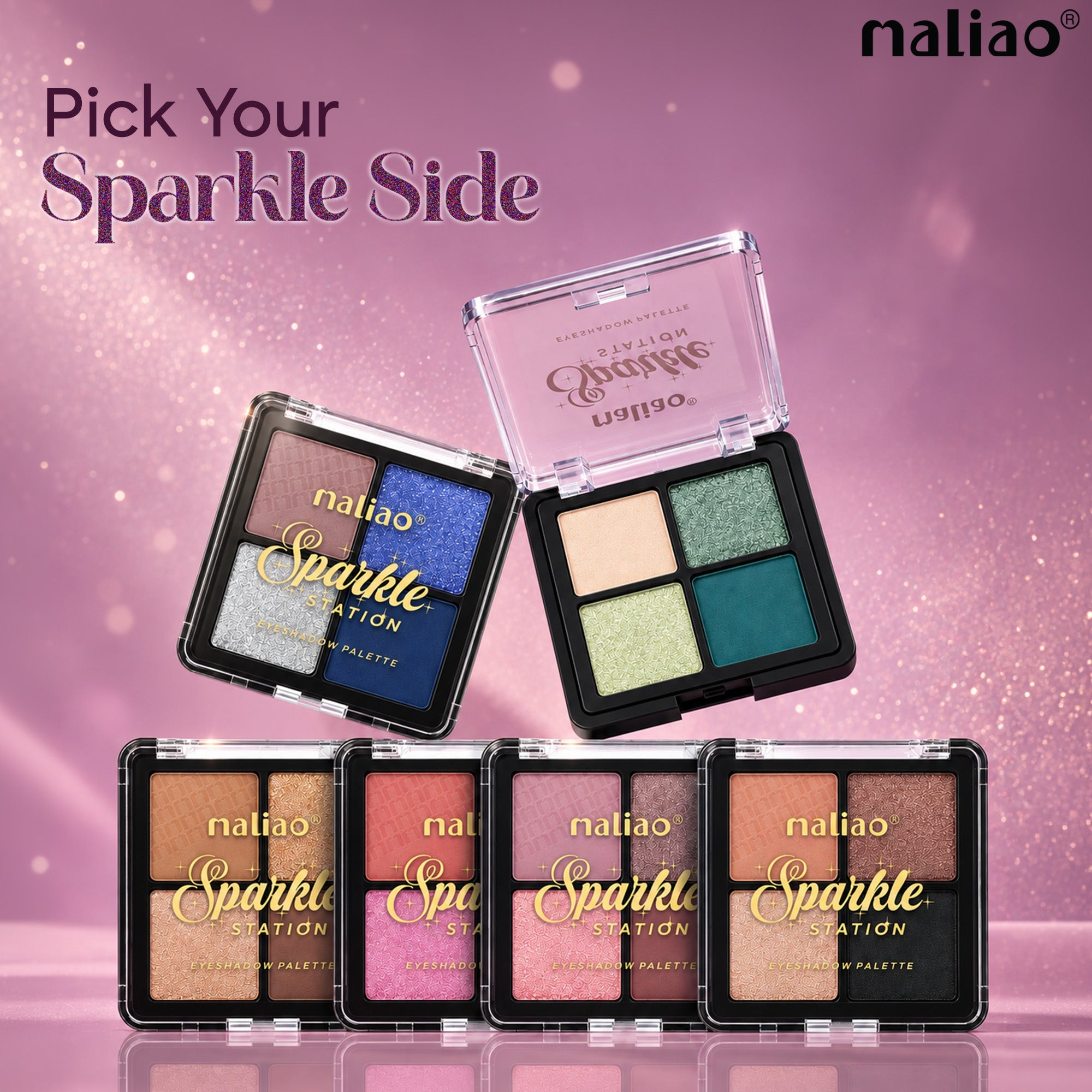 Maliao Sparkle Station Eyeshadow Palette