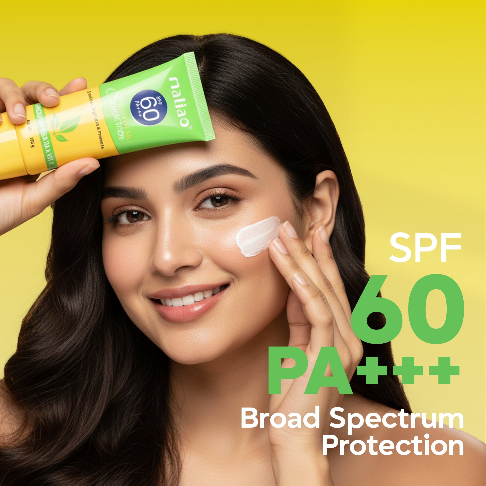 Maliao Aloe Vera Sunscreen SPF 60 PA+++ Face