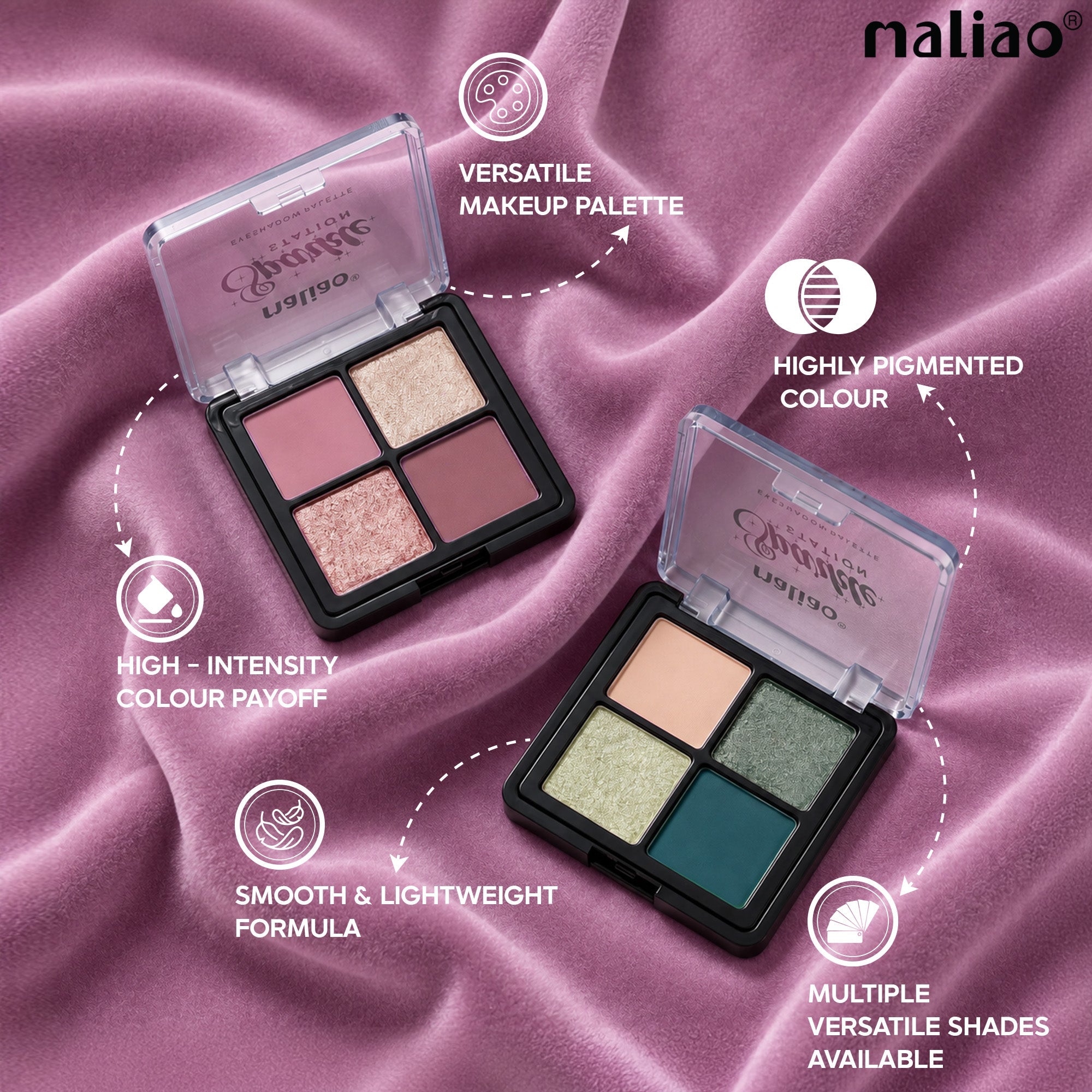 Maliao Sparkle Station Eyeshadow Palette