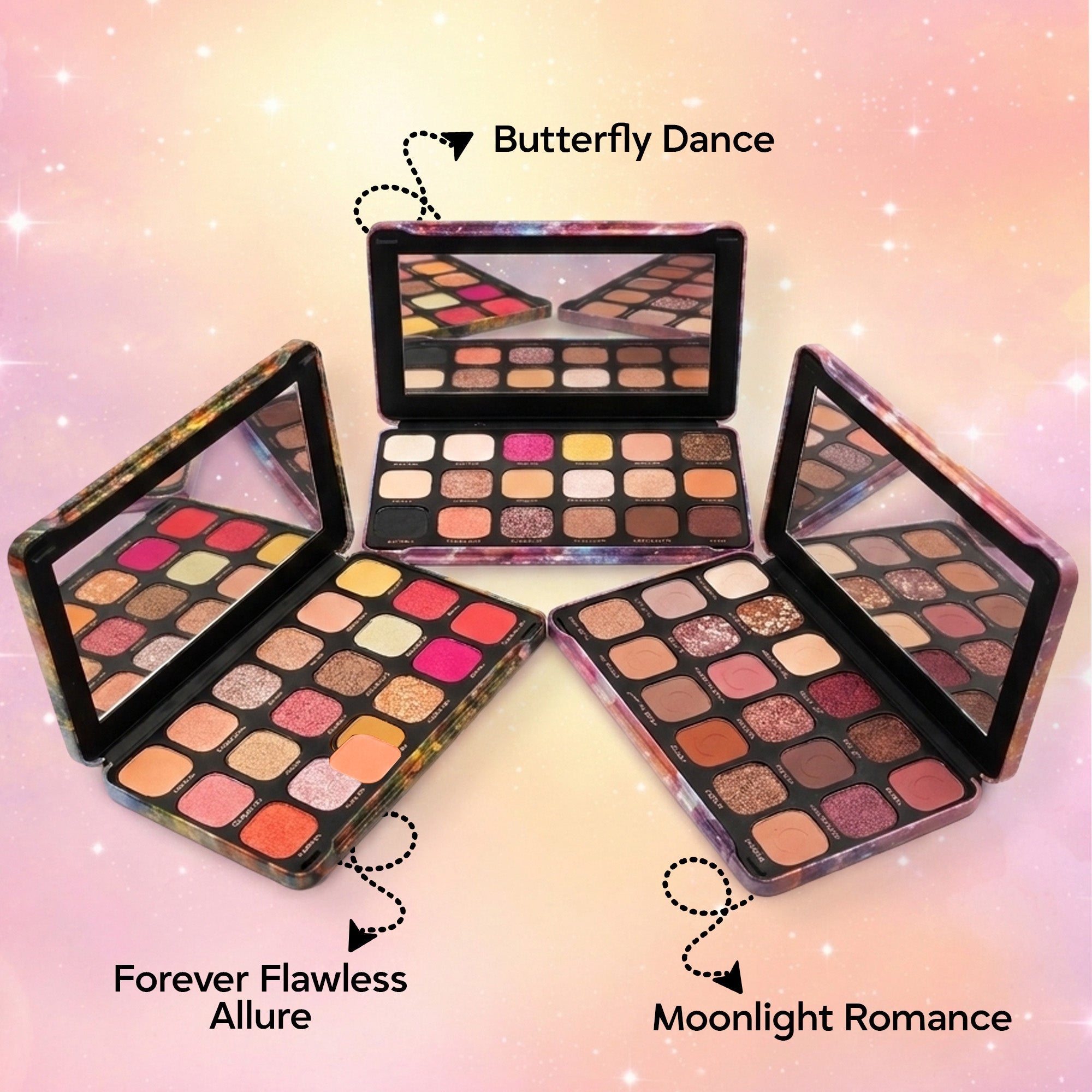 Maliao 18-Color Eyeshadow Palette – Blendable Matte & Shimmer Shades for Stunning Eye Makeup Looks – Highly Pigmented, Long-Lasting Eye Shadow Palette for All Skin Tones