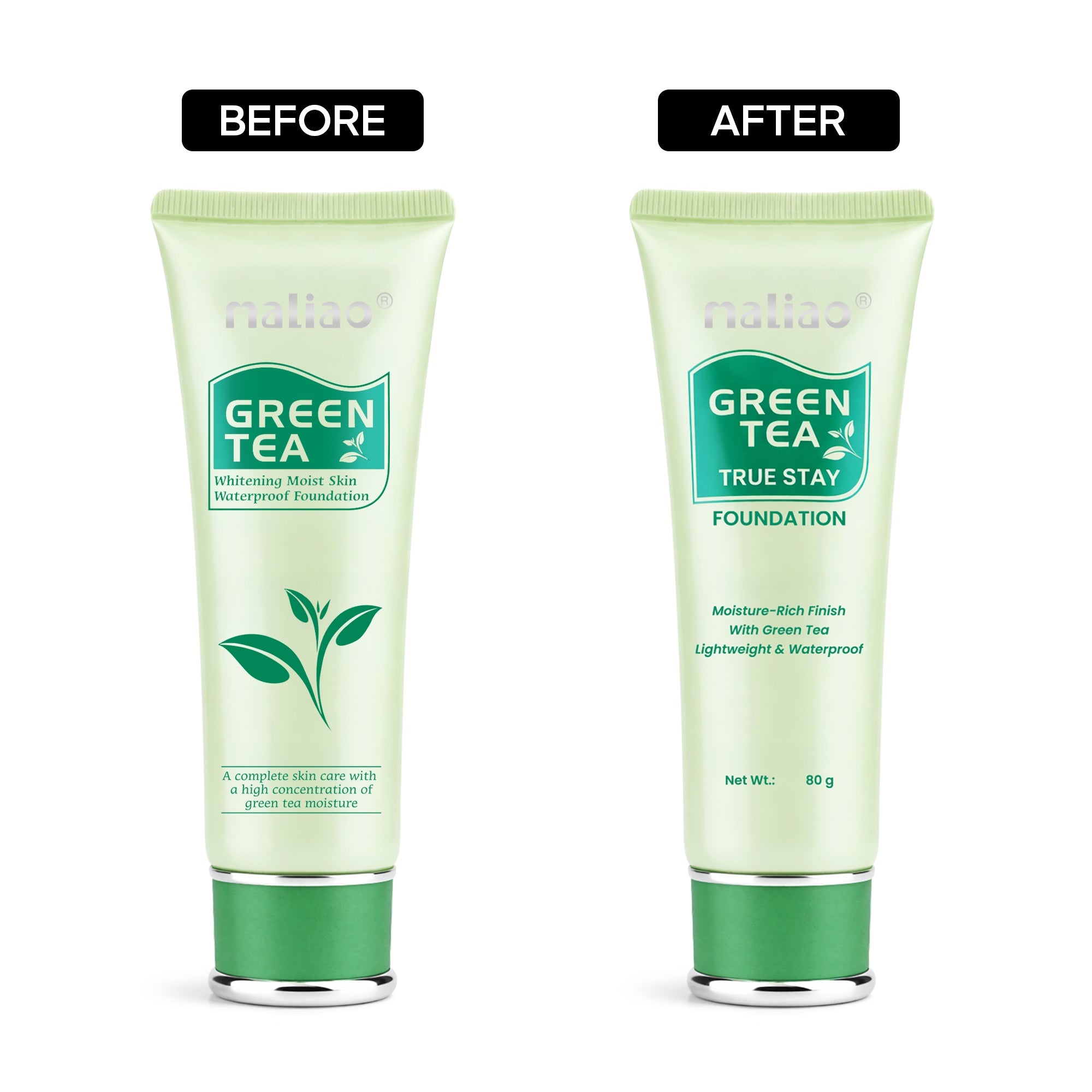 Maliao Green Tea Whitening Moist Skin Face
