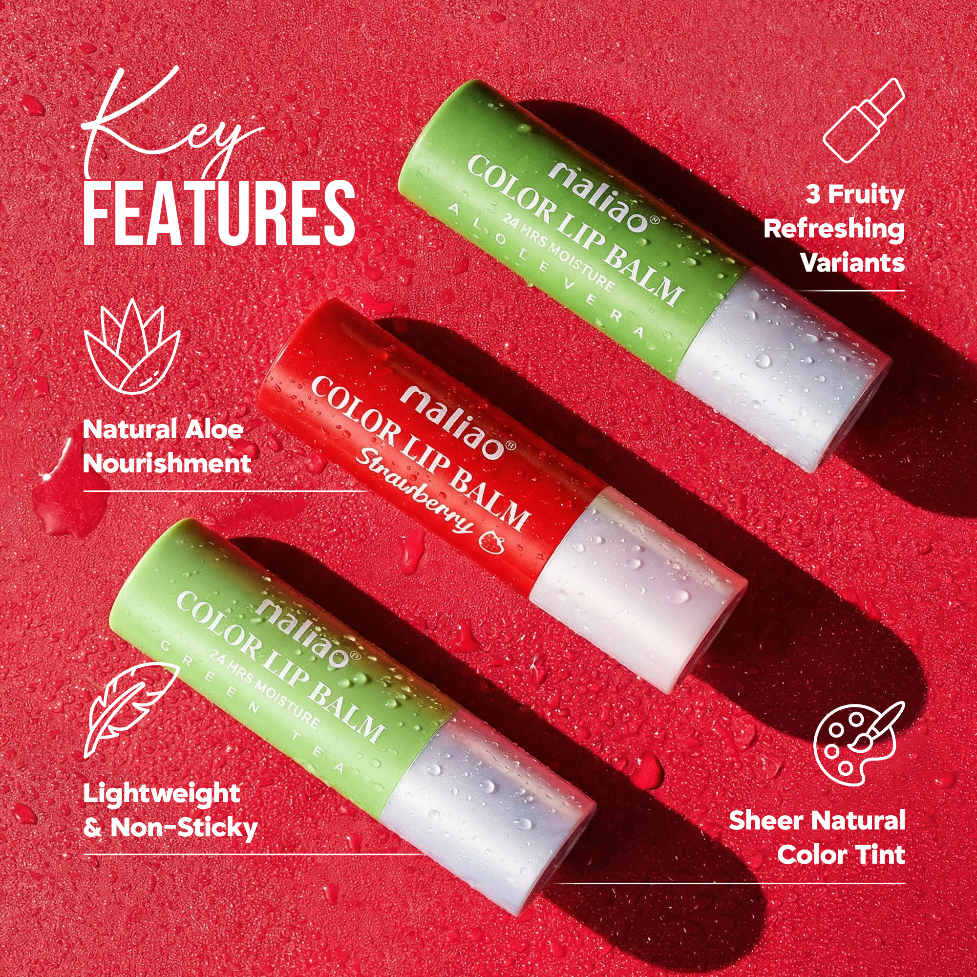 Maliao Color Lip Balm Lip