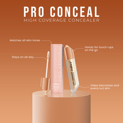 Maliao Pro Conceal Makeup | Full Coverage Waterproof Concealer Face