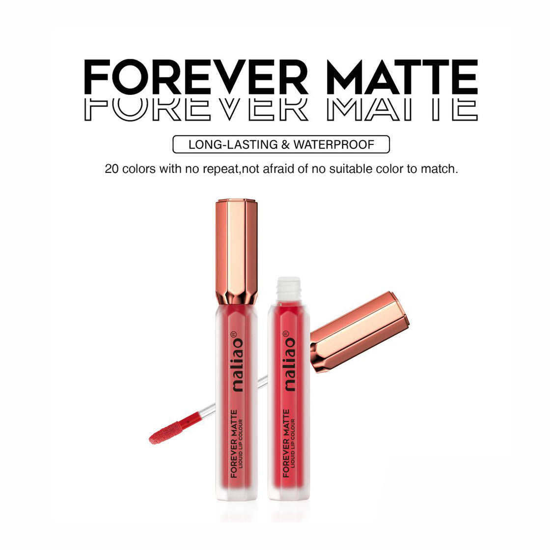 Maliao Forever Matte Liquid Lipstick - Long-Lasting & Waterproof Elegance - Maliao Makeup