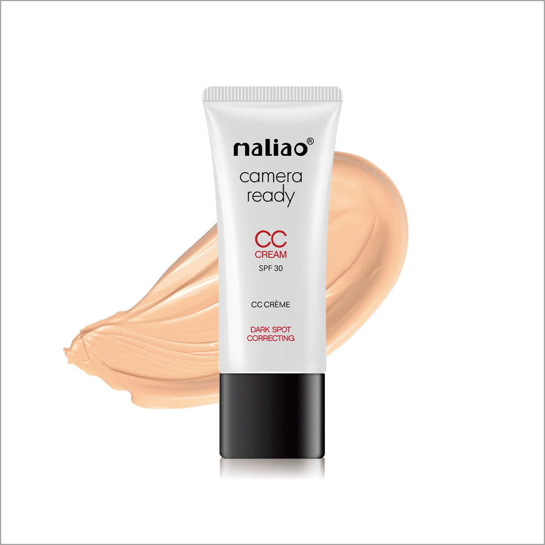 MALIAO Professional Camera Ready CC Cream SPF 30 - Flawless Complexion Enhancement Maliao Professional Makeup