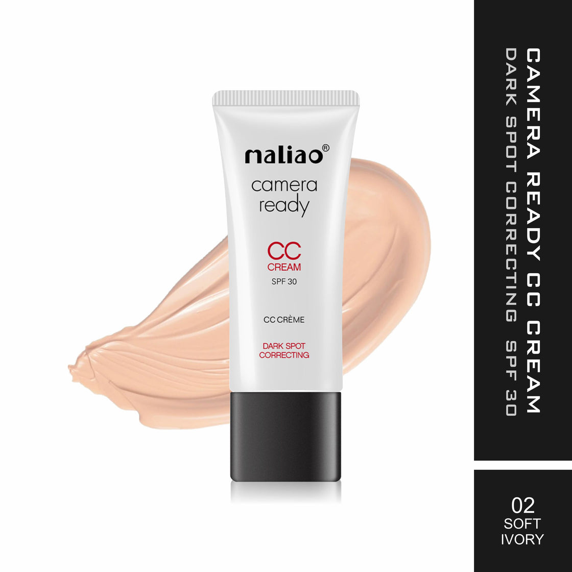 MALIAO Professional Camera Ready CC Cream SPF 30 - Flawless Complexion Enhancement Maliao Professional Makeup