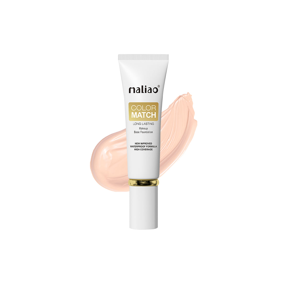 Maliao Color Match Long-Lasting Makeup Base Foundation Face