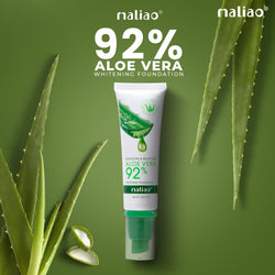 Maliao Aloe Vera 92% Soothing & Moisture Whitening Foundation - Nourish and Illuminate Face