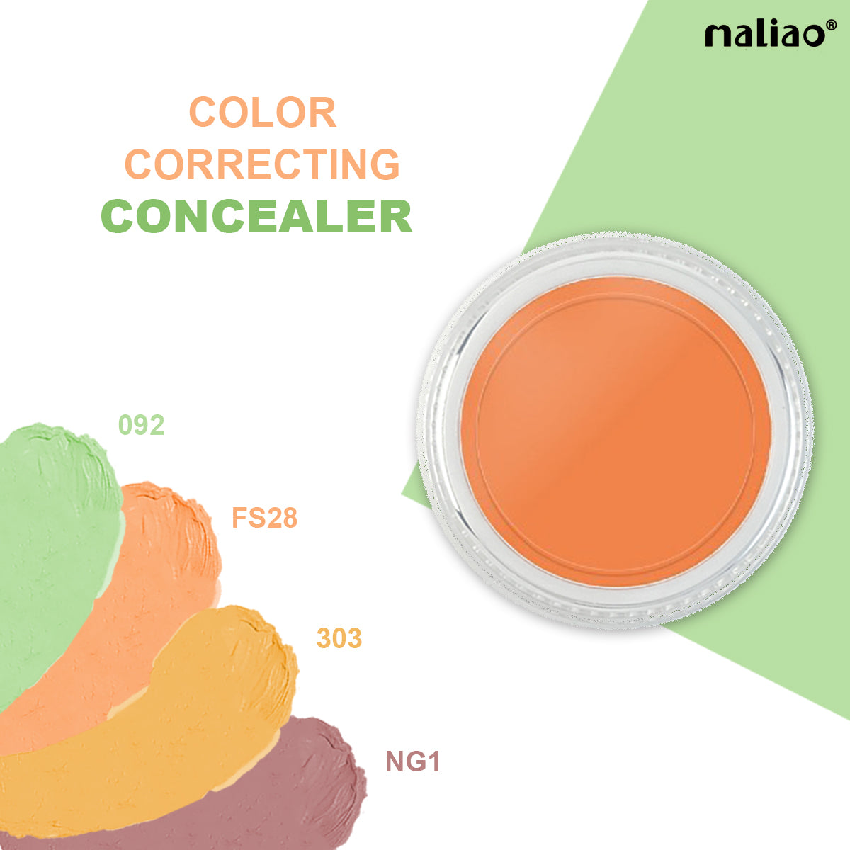 Maliao Color Correcting Concealer Professional Makeup Base - Maliao Makeup