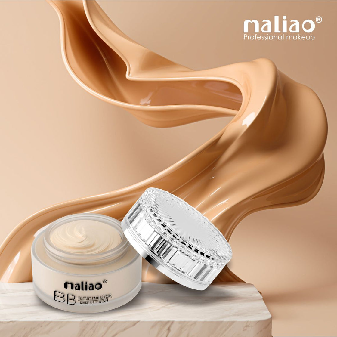 Maliao BB Instant Fair Look Make-Up Finish Foundation SPF 15 Face