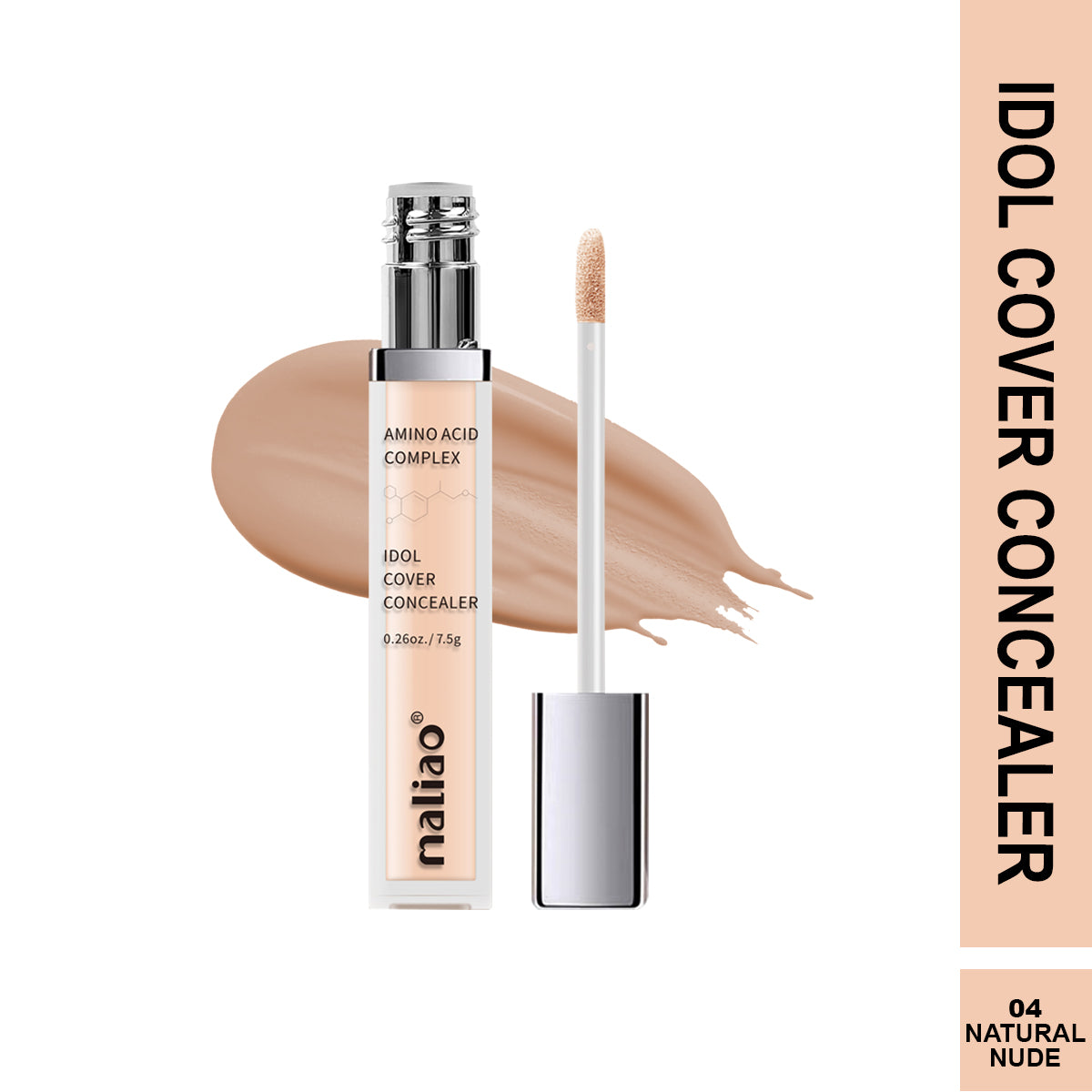 Maliao Amino Acid Complex Idol Cover Concealer - Flawless Coverage - Maliao Makeup