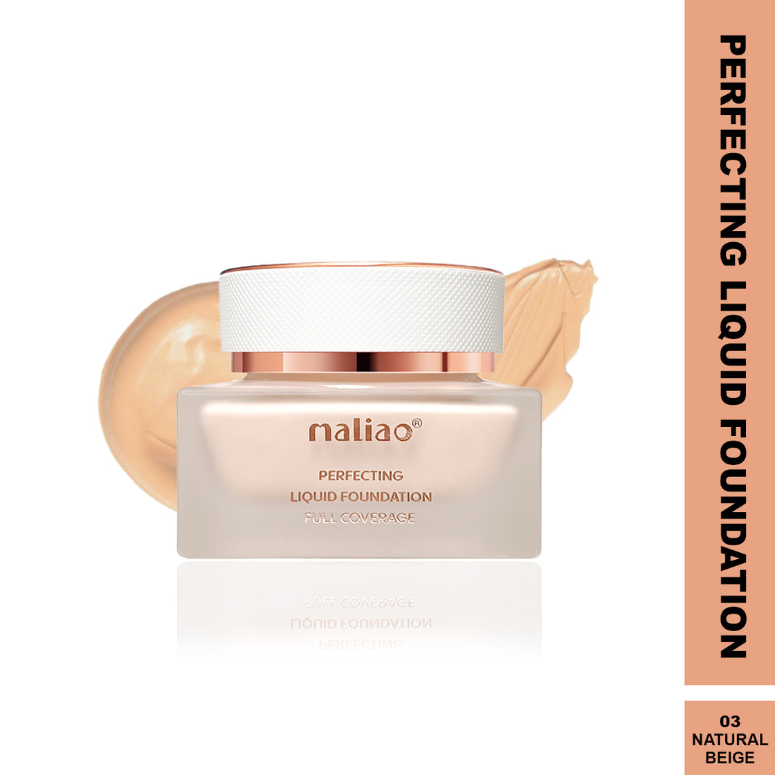 Maliao Perfect Liquid Foundation Full Coverage - Flawless Radiance - Maliao Makeup