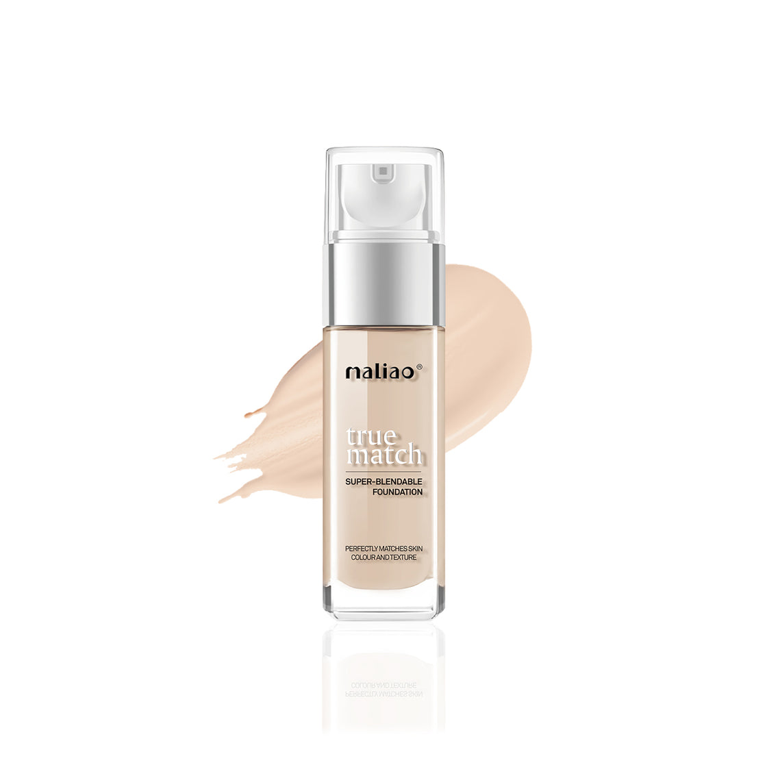 Maliao True Match Super-Blendable Foundation - Perfectly Matched Beauty, Foundation for Face Makeup - Maliao Makeup