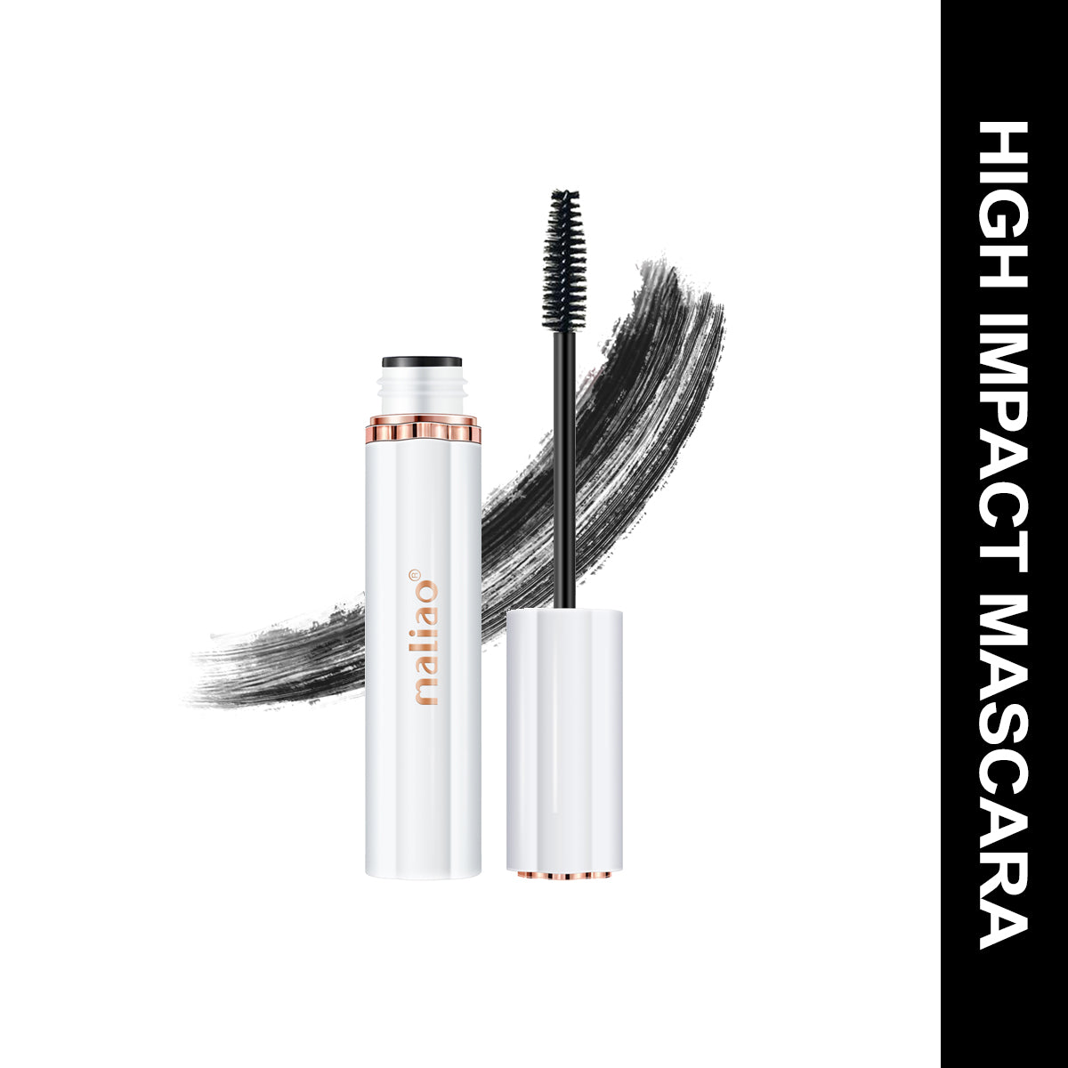 Maliao High Impact Mascara 24-Hour Waterproof - Intense Lashes That Last, Mascara - Maliao Makeup