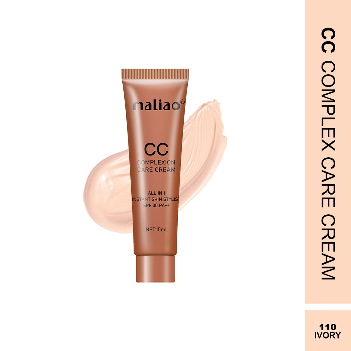 Maliao CC Complexion Care Cream: Radiant and Balanced Skin Tone - Maliao Makeup