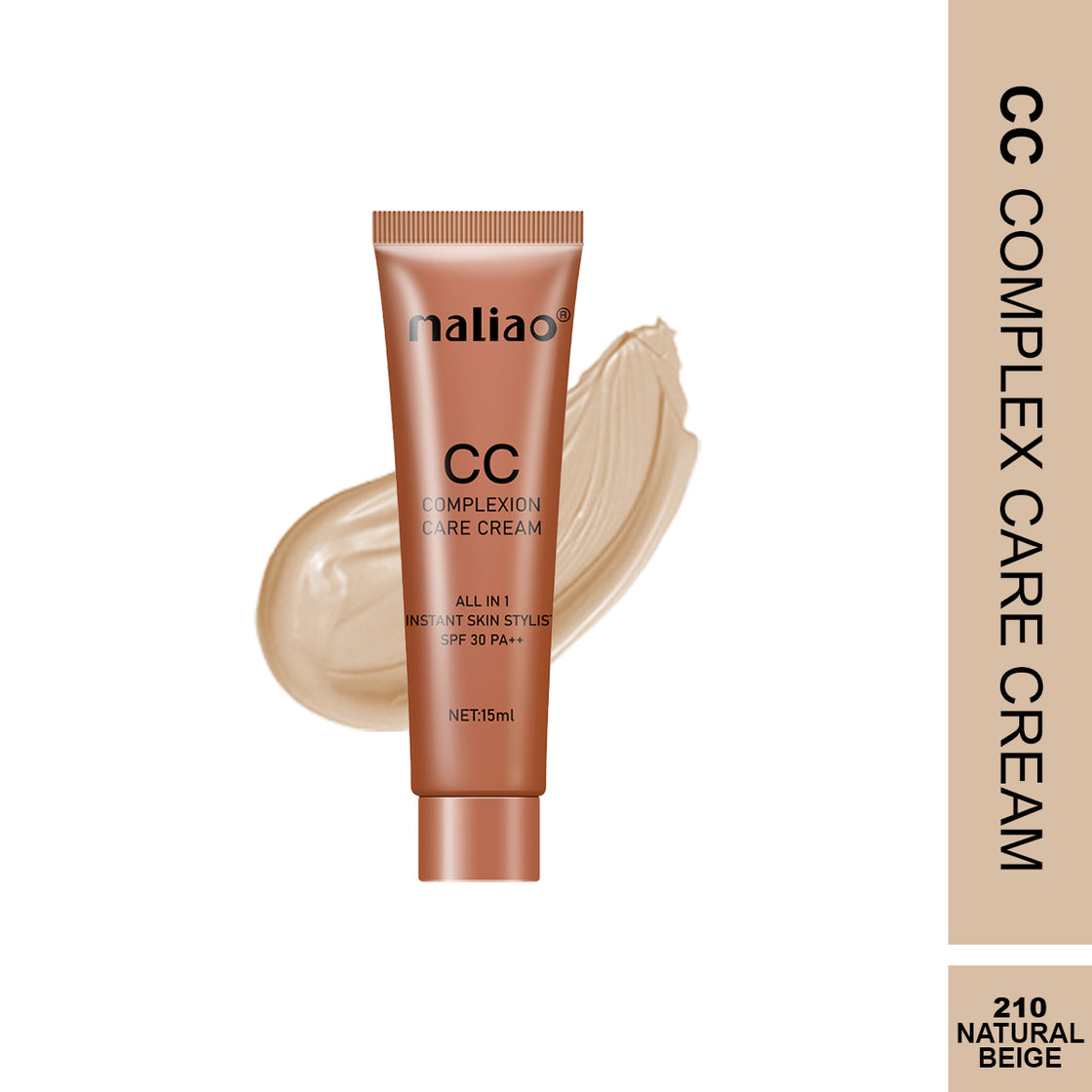 Maliao CC Complexion Care Cream: Radiant and Balanced Skin Tone - Maliao Makeup