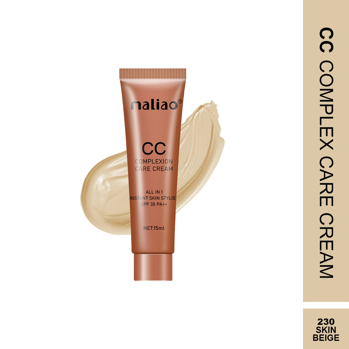 Maliao CC Complexion Care Cream: Radiant and Balanced Skin Tone - Maliao Makeup