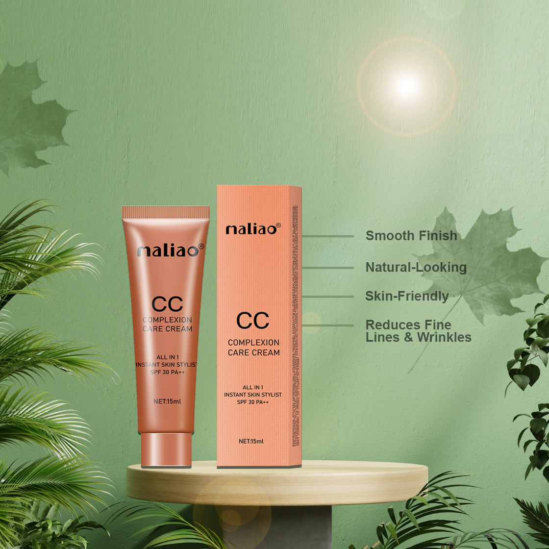 Maliao CC Complexion Care Cream: Radiant and Balanced Skin Tone - Maliao Makeup