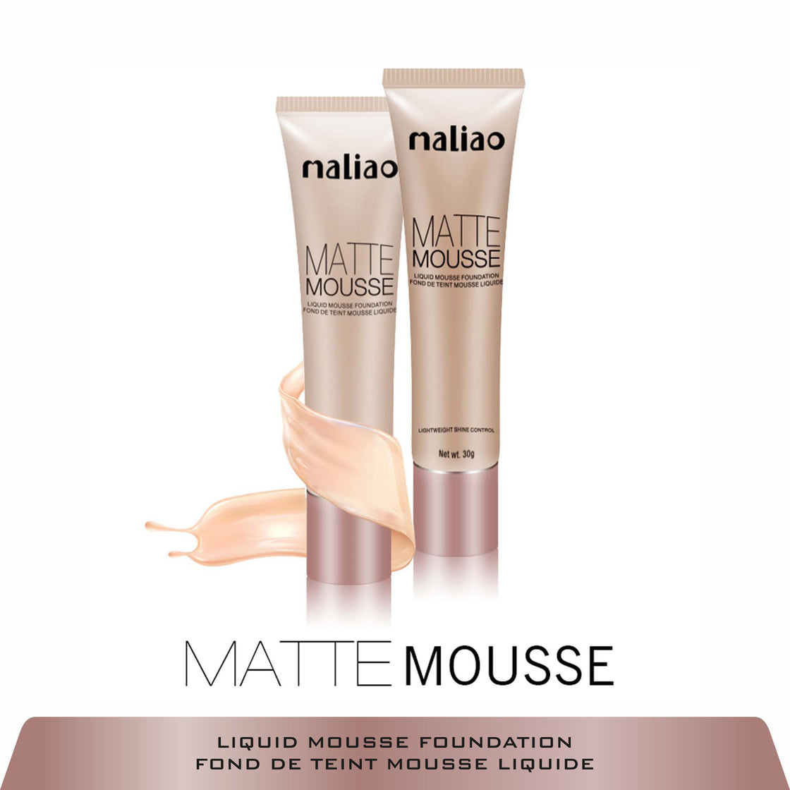 Maliao Matte Liquid Mousse Foundation - Maliao Makeup