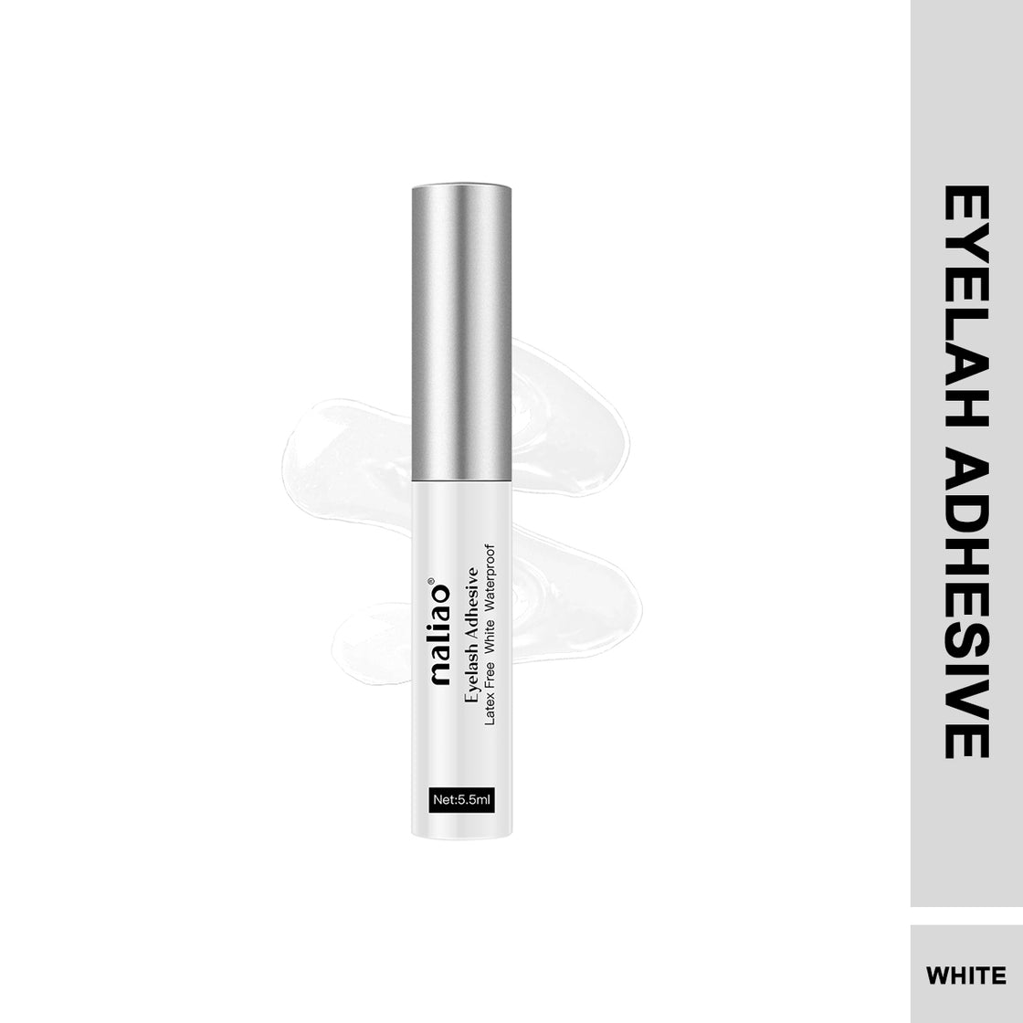 Maliao Eyelash Adhesive - Latex Free, Waterproof Hold (5.5ml) - Maliao Makeup