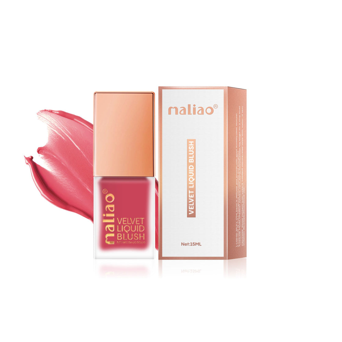 Maliao Velvet Liquid Blush - Radiant Flush of Color for Every Look Face