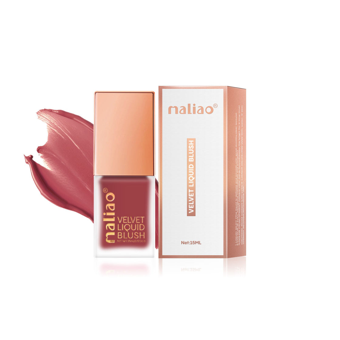 Maliao Velvet Liquid Blush - Radiant Flush of Color for Every Look Face