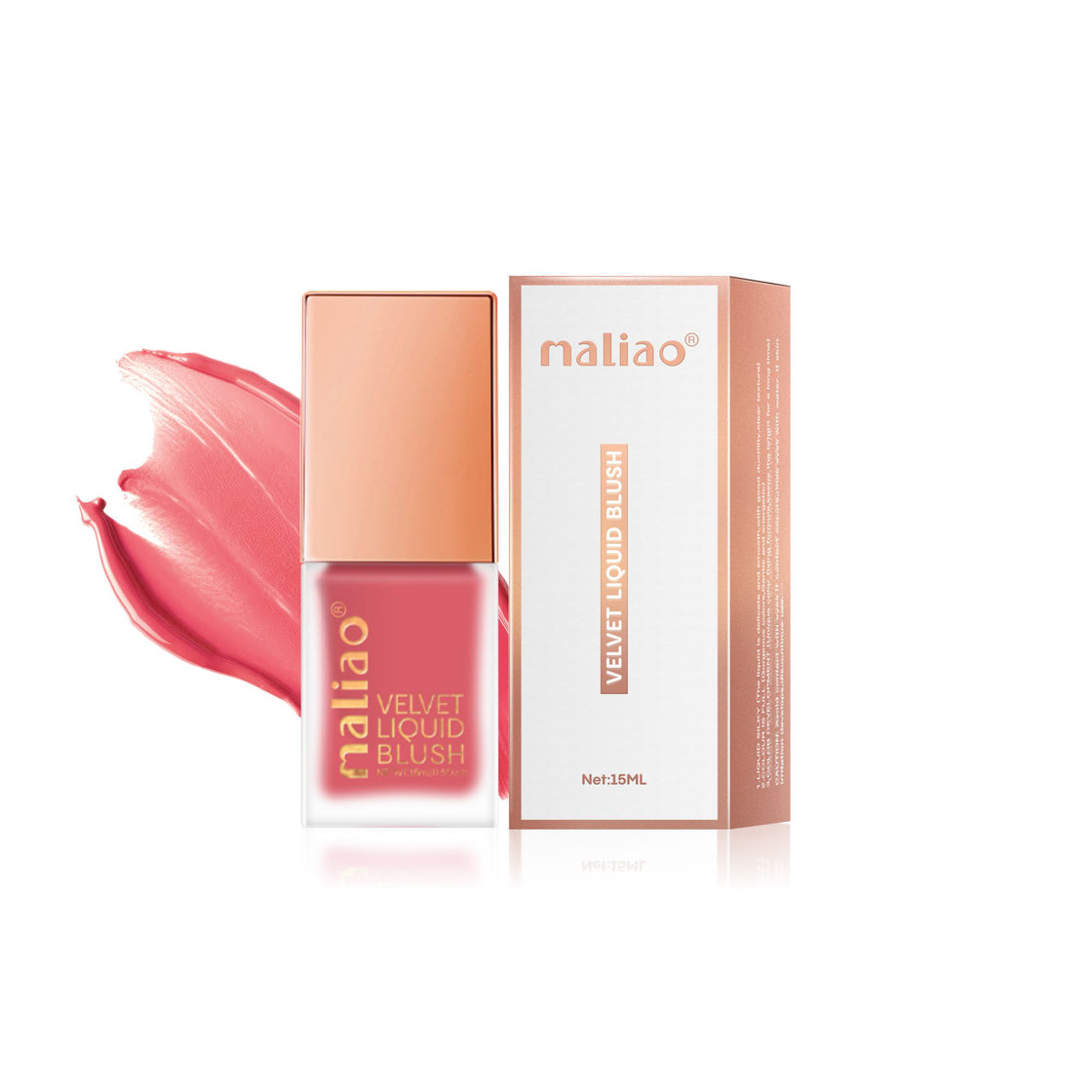 Maliao Velvet Liquid Blush - Radiant Flush of Color for Every Look Face