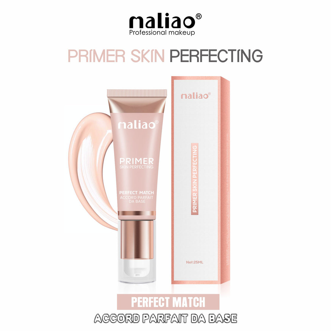 Maliao Skin Perfecting Primer Perfect Match - Maliao Makeup