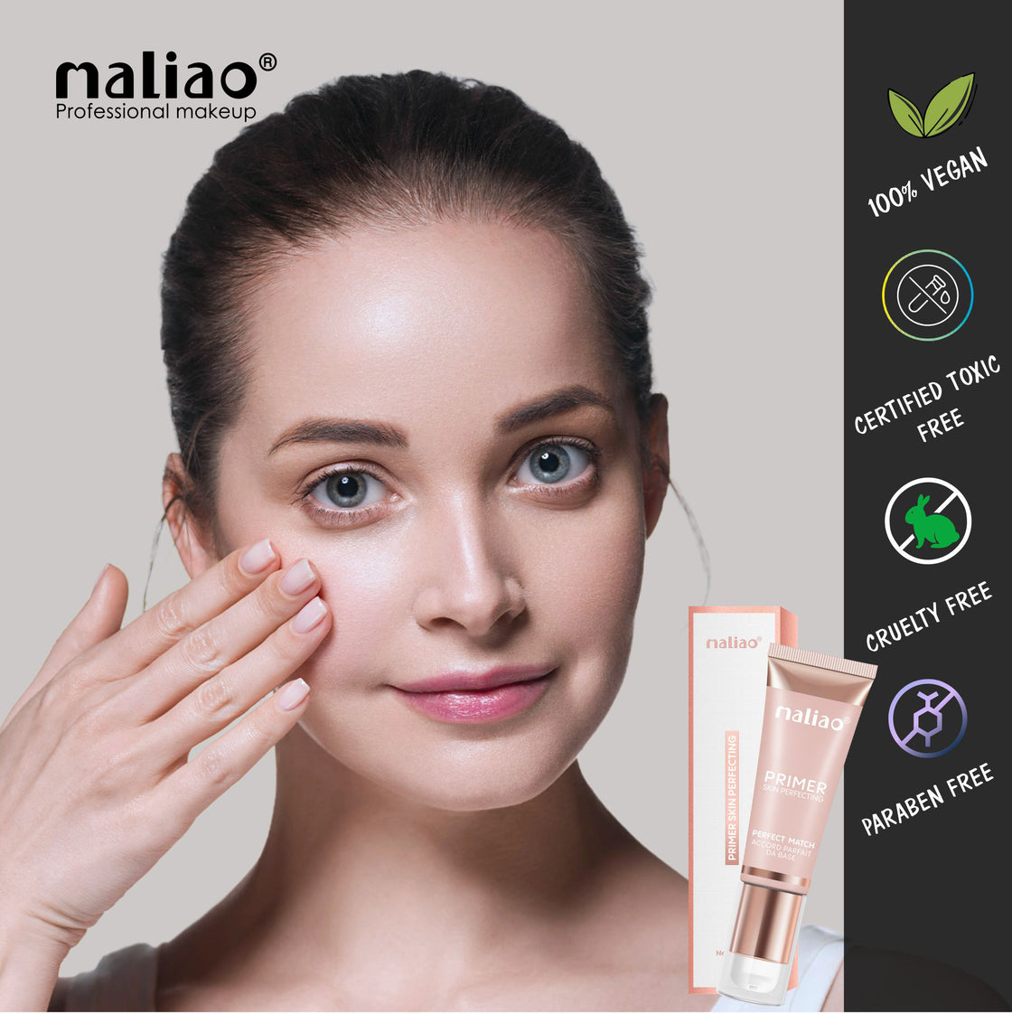 Maliao Skin Perfecting Primer Perfect Match - Maliao Makeup