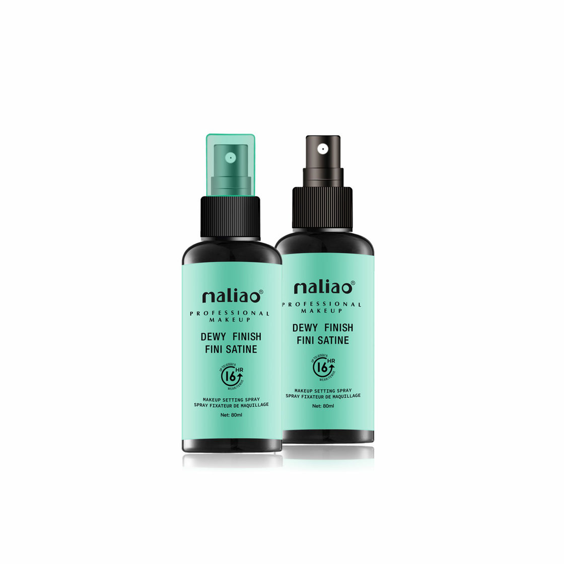 Maliao Dewy Finish Fini Satine Makeup Setting Spray - Seal Your Glamour with a Radiant Dewy Glow - Maliao Makeup