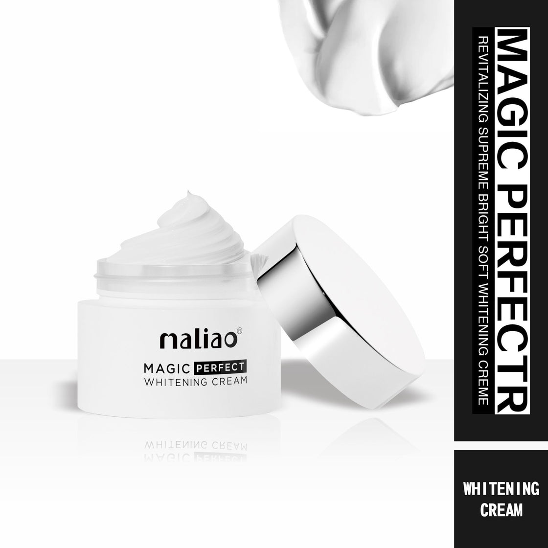 Maliao Magic Perfect Whitening Cream - Brightening Formula for Radiant Skin Maliao Professional Makeup