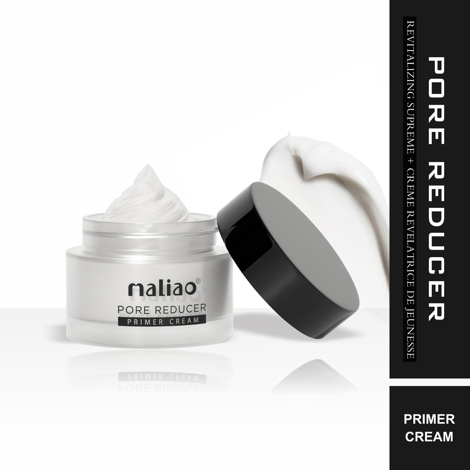 Maliao Pore Reducer Primer Cream - Silky Smooth Perfection for Flawless Complexion - Maliao Makeup