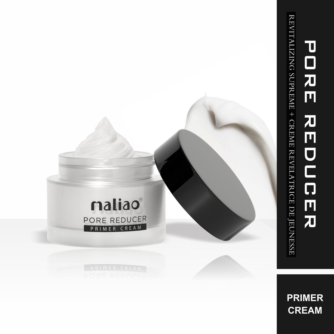 Maliao Pore Reducer Primer Cream - Silky Smooth Perfection for Flawless Complexion - Maliao Makeup