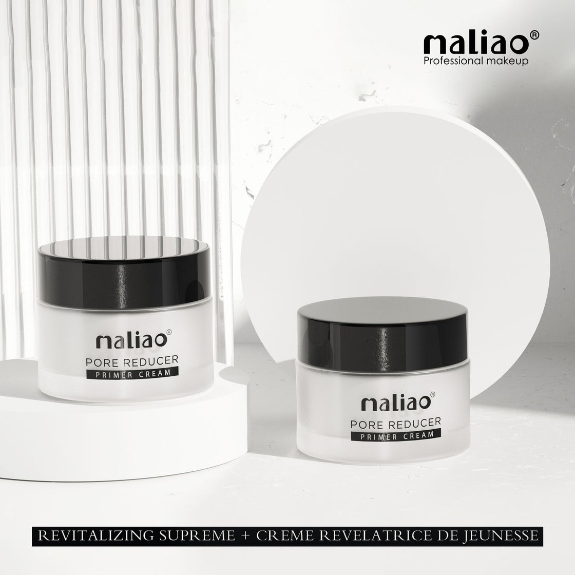 Maliao Pore Reducer Primer Cream - Silky Smooth Perfection for Flawless Complexion - Maliao Makeup