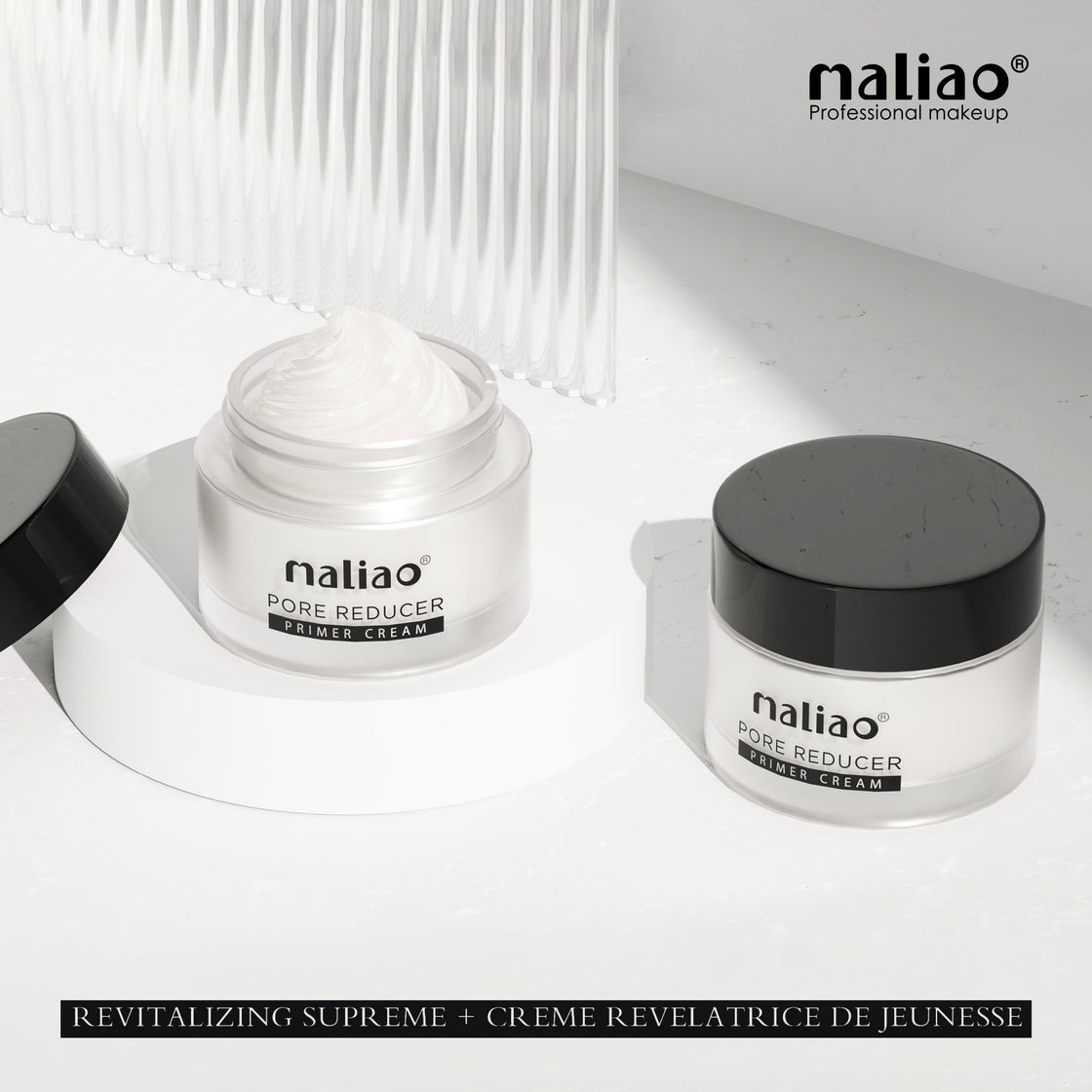 Maliao Pore Reducer Primer Cream - Silky Smooth Perfection for Flawless Complexion - Maliao Makeup