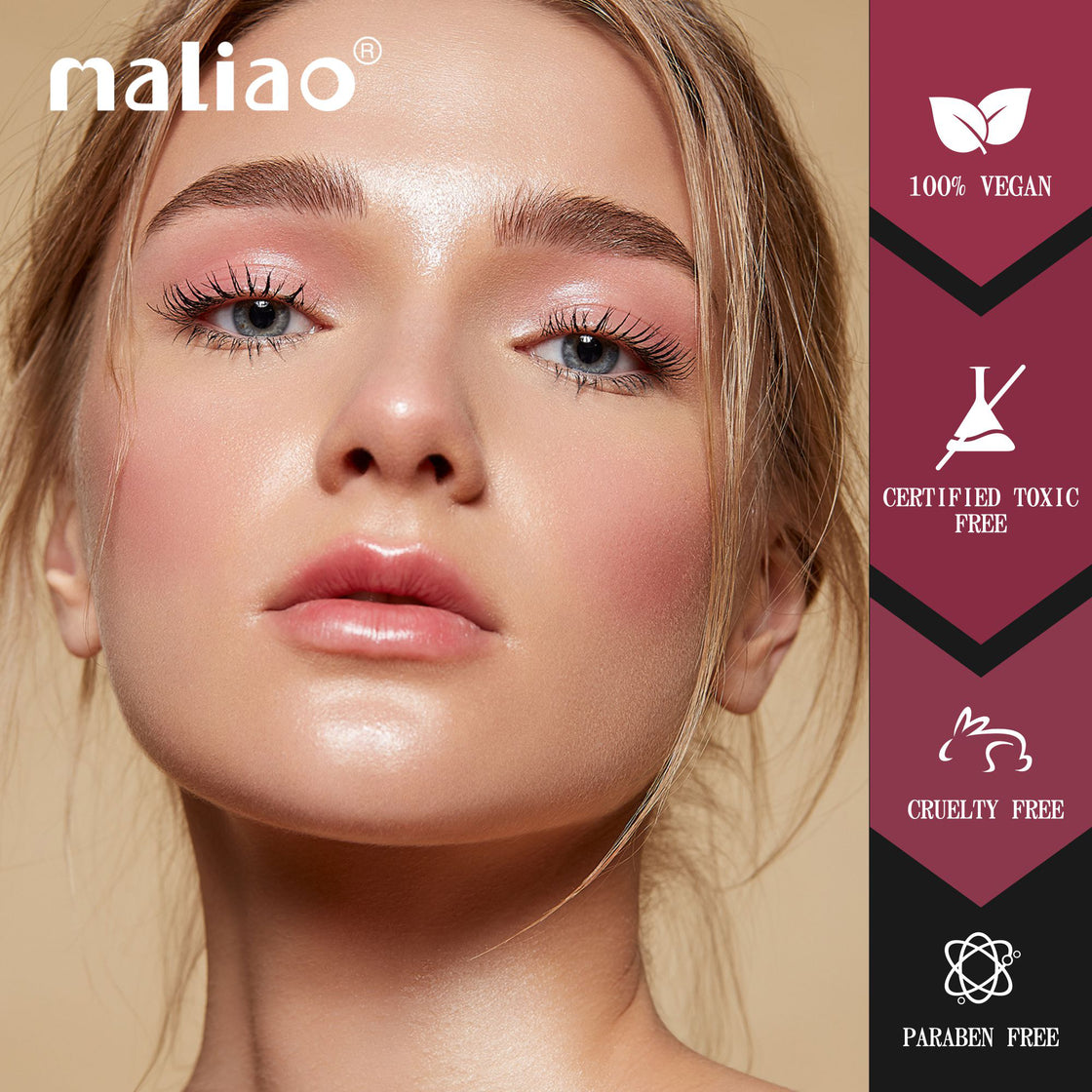 Maliao Foundation + Sunscreen - Natural Bright Finish for Radiant Skin Maliao Professional Makeup