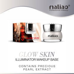 Maliao Glow Skin Illuminator Makeup Base with Precious Pearl Extract Silver - Maliao Makeup