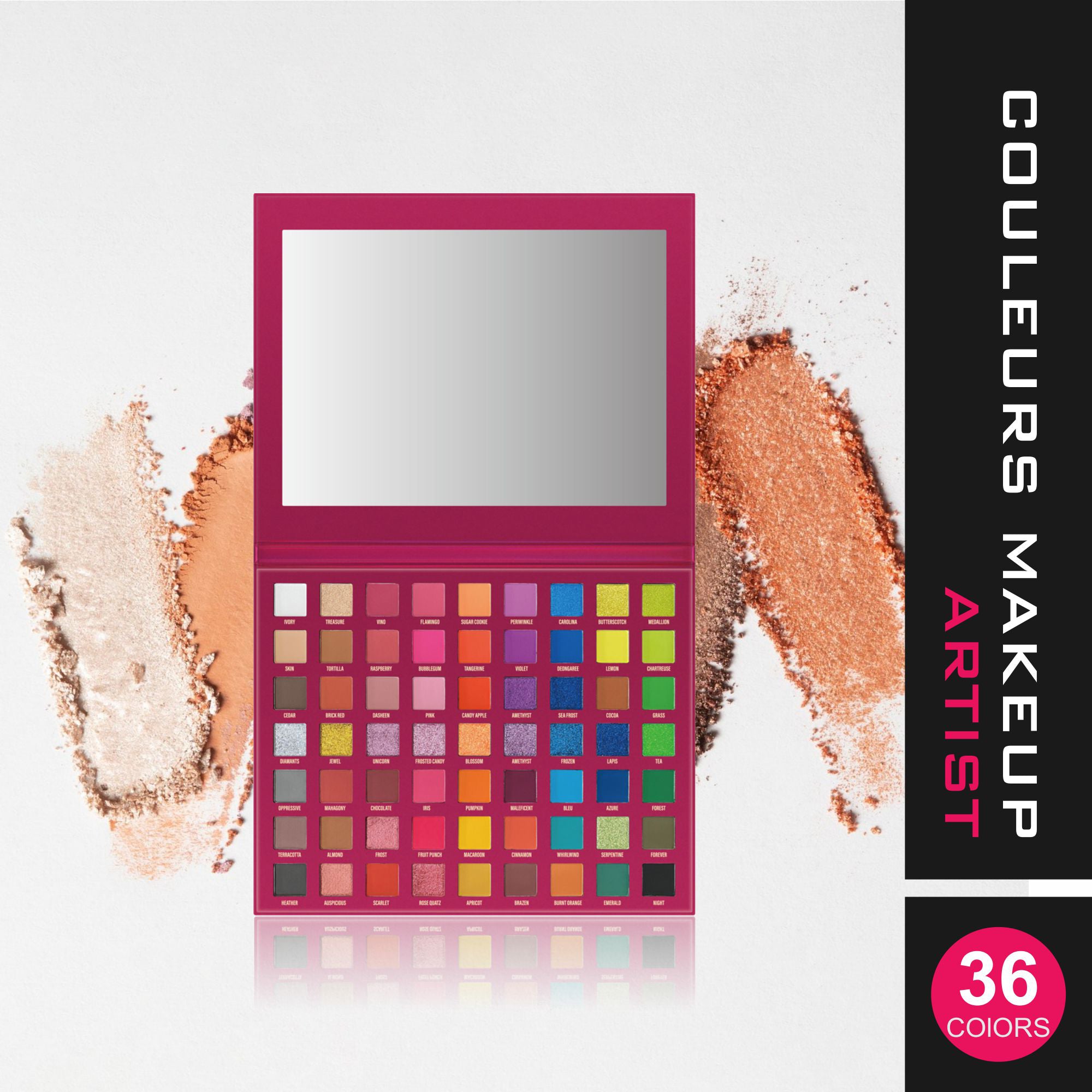 Maliao Carnival Couleurs Makeup Artist Palette - 63 Colors for Endless Creativity - Maliao Makeup