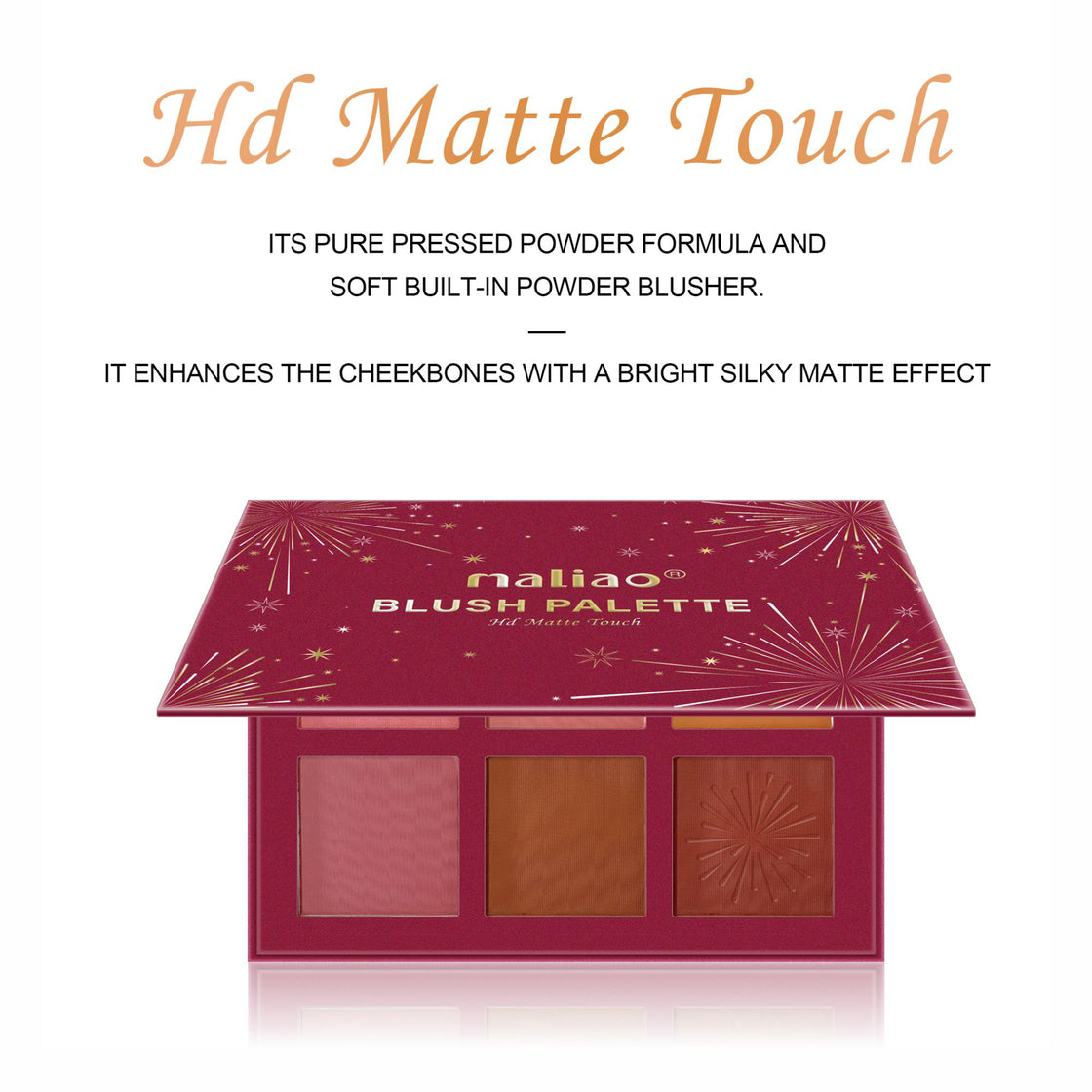 Maliao HD Blush Palette 6 Color Matte Touch - Maliao Makeup