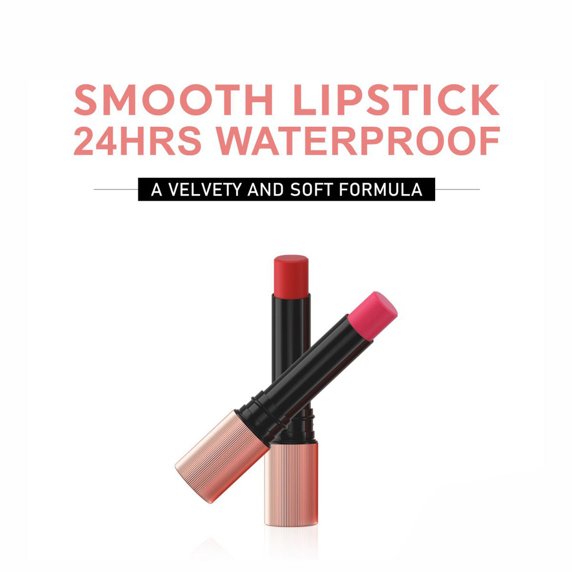 Maliao Long-Lasting Non-Transfer Smooth Lipstick - 24HR Waterproof Wear Maliao Professional Makeup