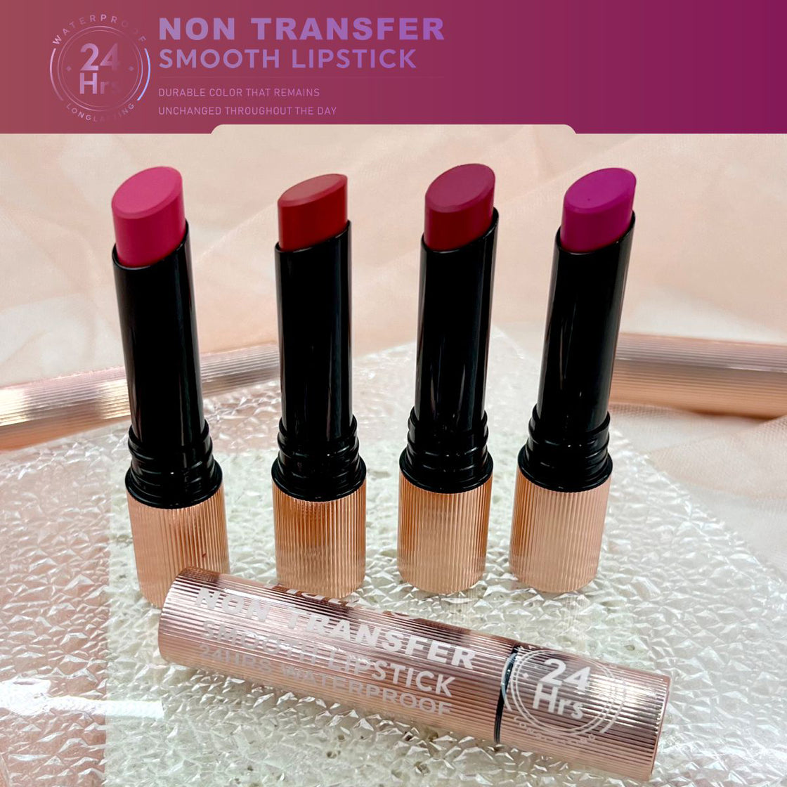 Maliao Long-Lasting Non-Transfer Smooth Lipstick - 24HR Waterproof Wear Maliao Professional Makeup