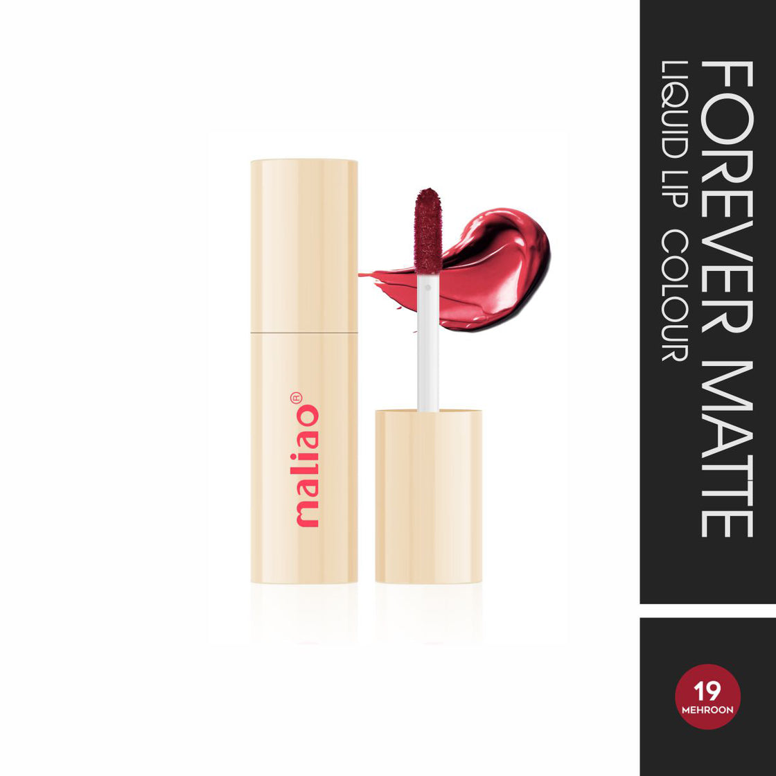 Maliao Forever Matte Liquid Lip Colour - Waterproof, Long-Lasting Elegance - Maliao Makeup