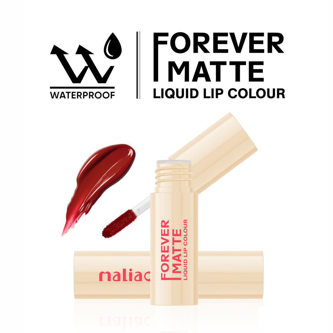 Maliao Forever Matte Liquid Lip Colour - Waterproof, Long-Lasting Elegance - Maliao Makeup