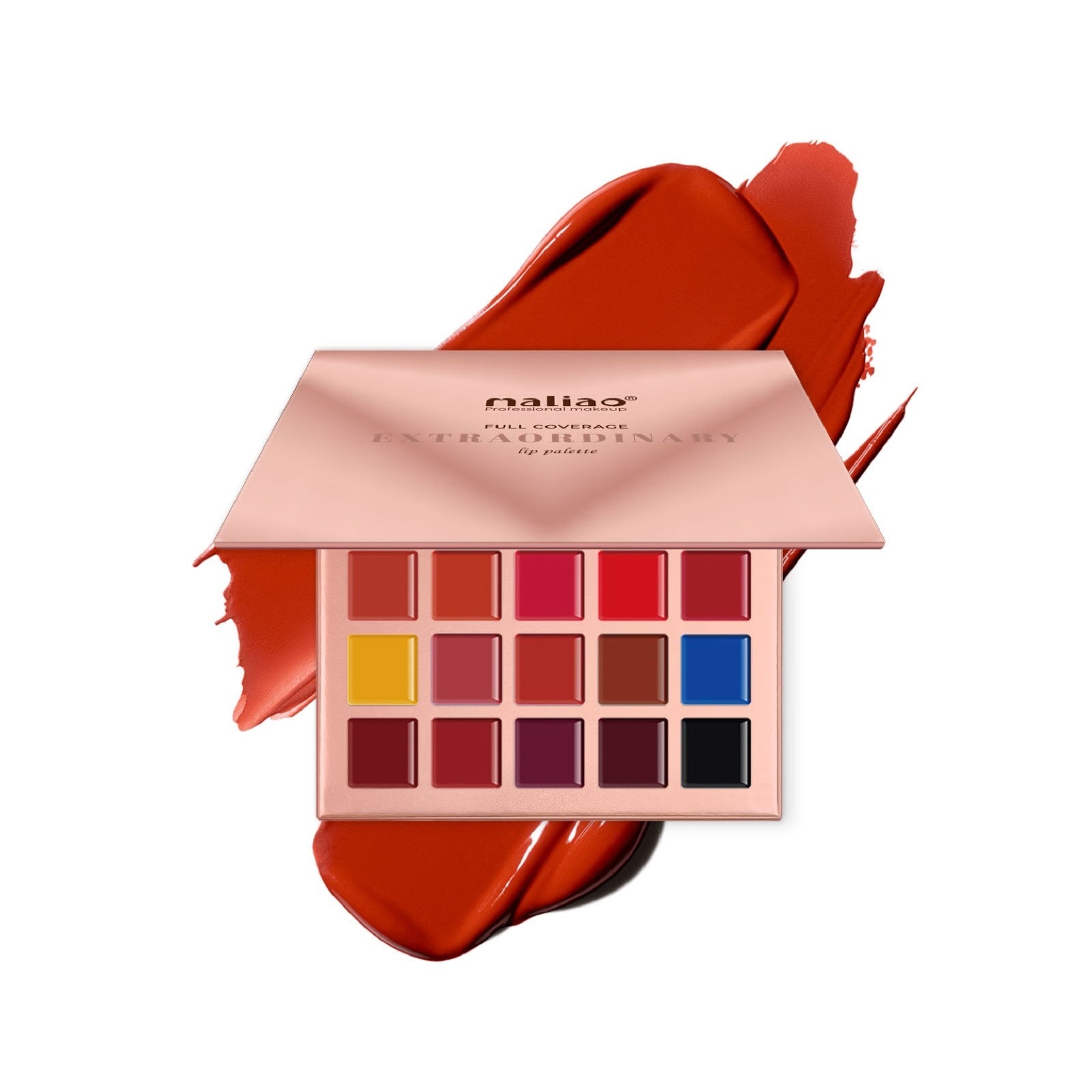 Maliao Matte Extraordinary Full Coverage Lip Palette - 25 Stunning Colors for Every Occasion - Maliao Makeup