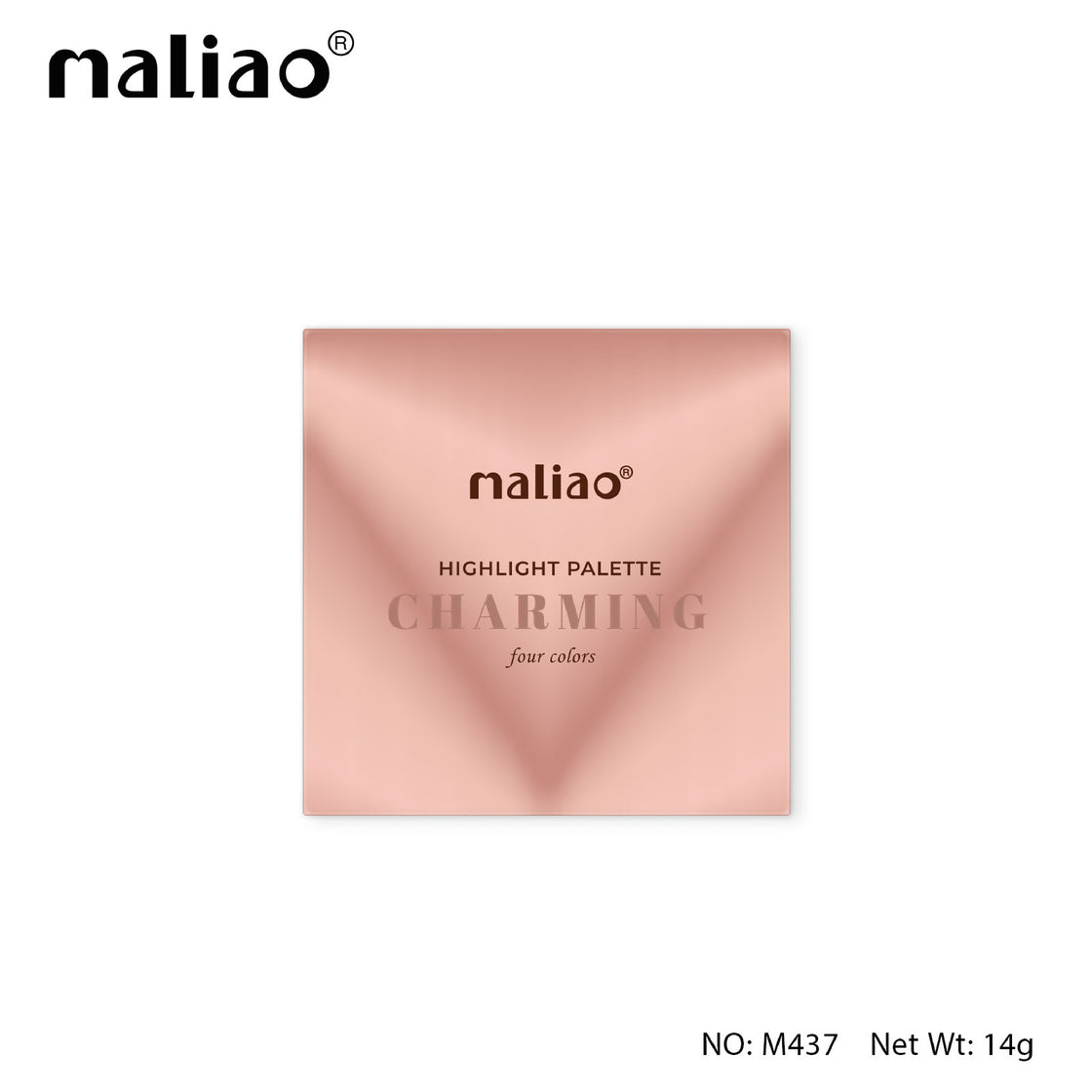 MALIAO Charming Highlight Palette (4 Colors) – Illuminate Your - Maliao Makeup