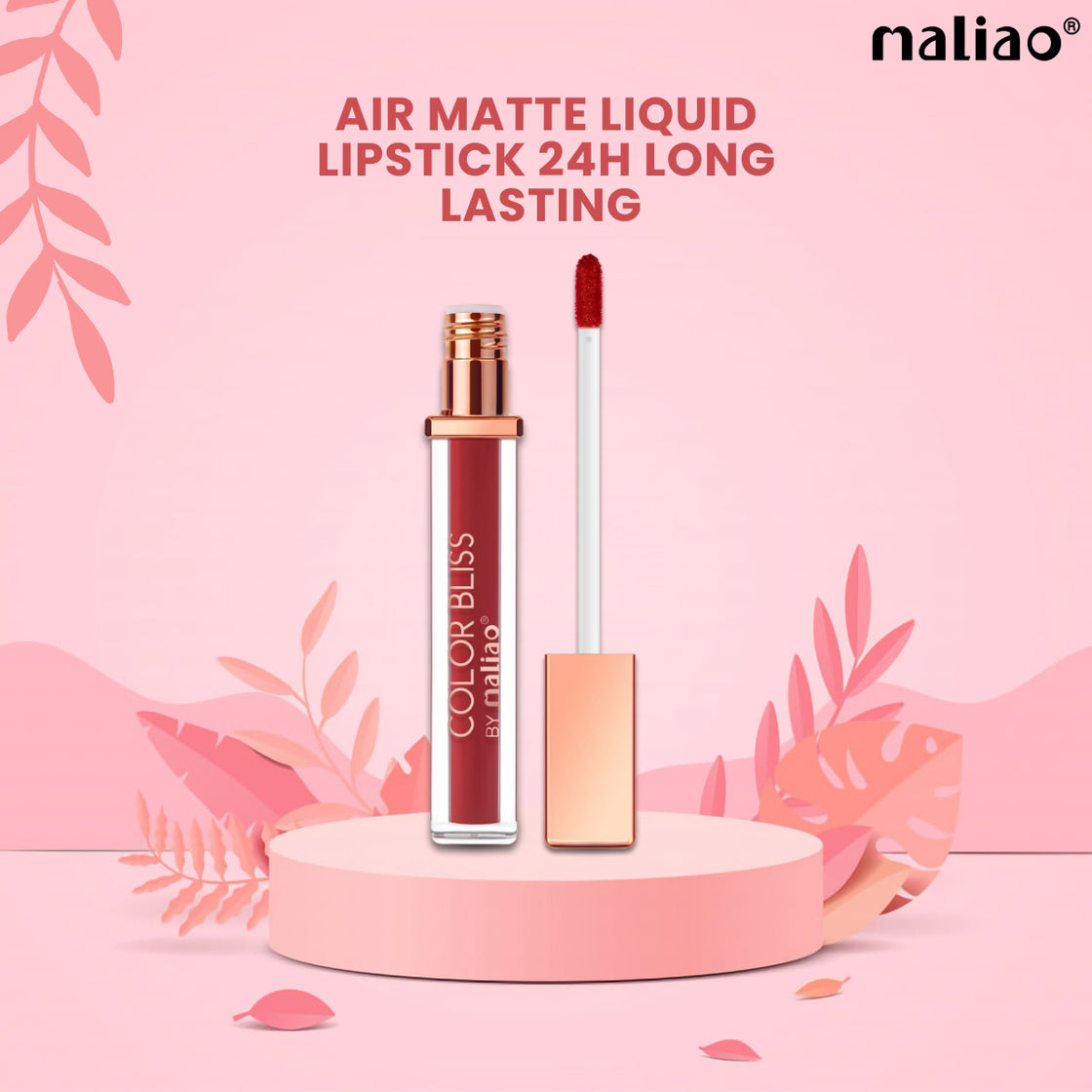 Maliao Air Matte Liquid Lipstick - 24H Long-Lasting, Velvet Finish - Maliao Makeup