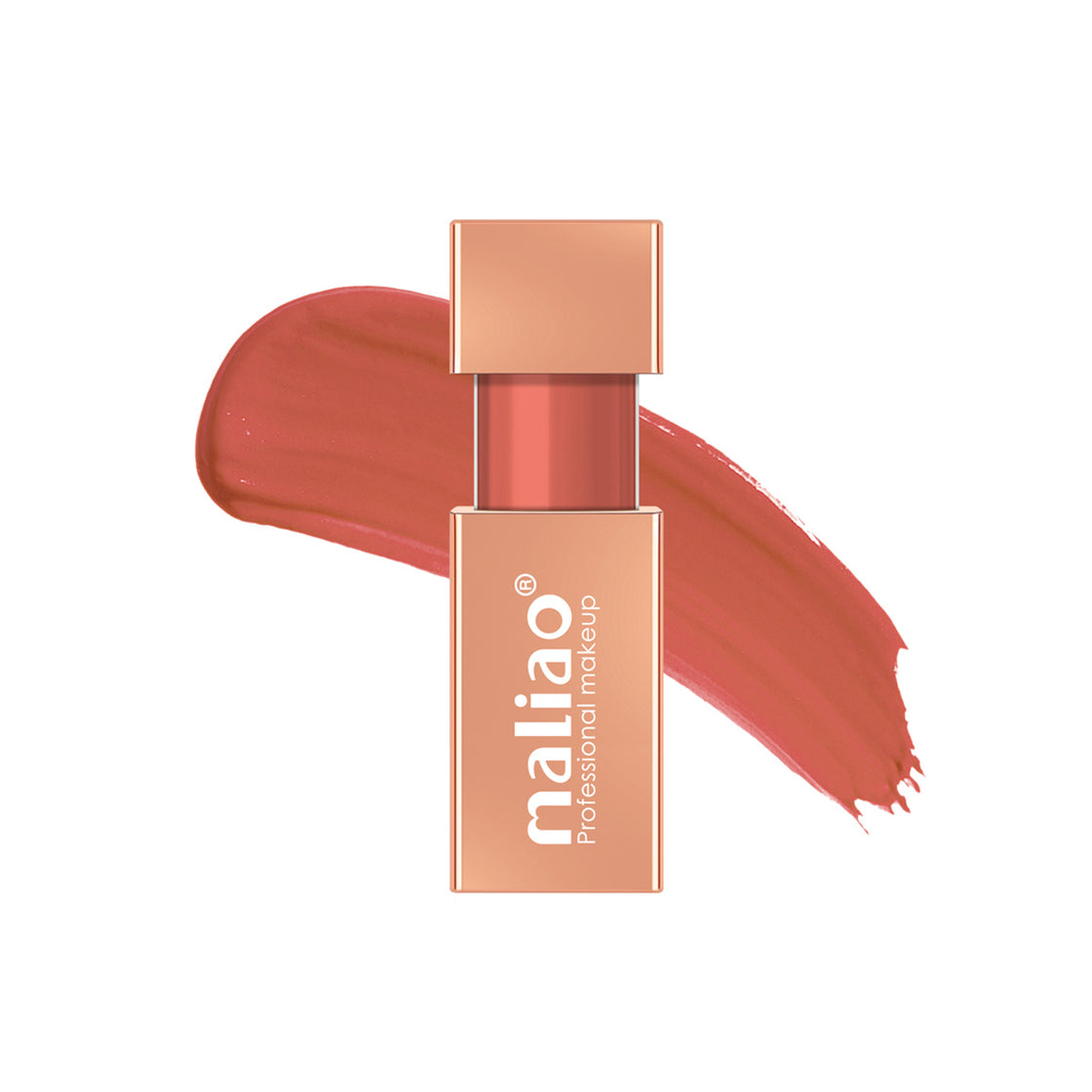 Maliao Color Last Matte Lipstick - Long-Lasting Vibrant Shades for All-Day Wear Lip ROSE-WOOD