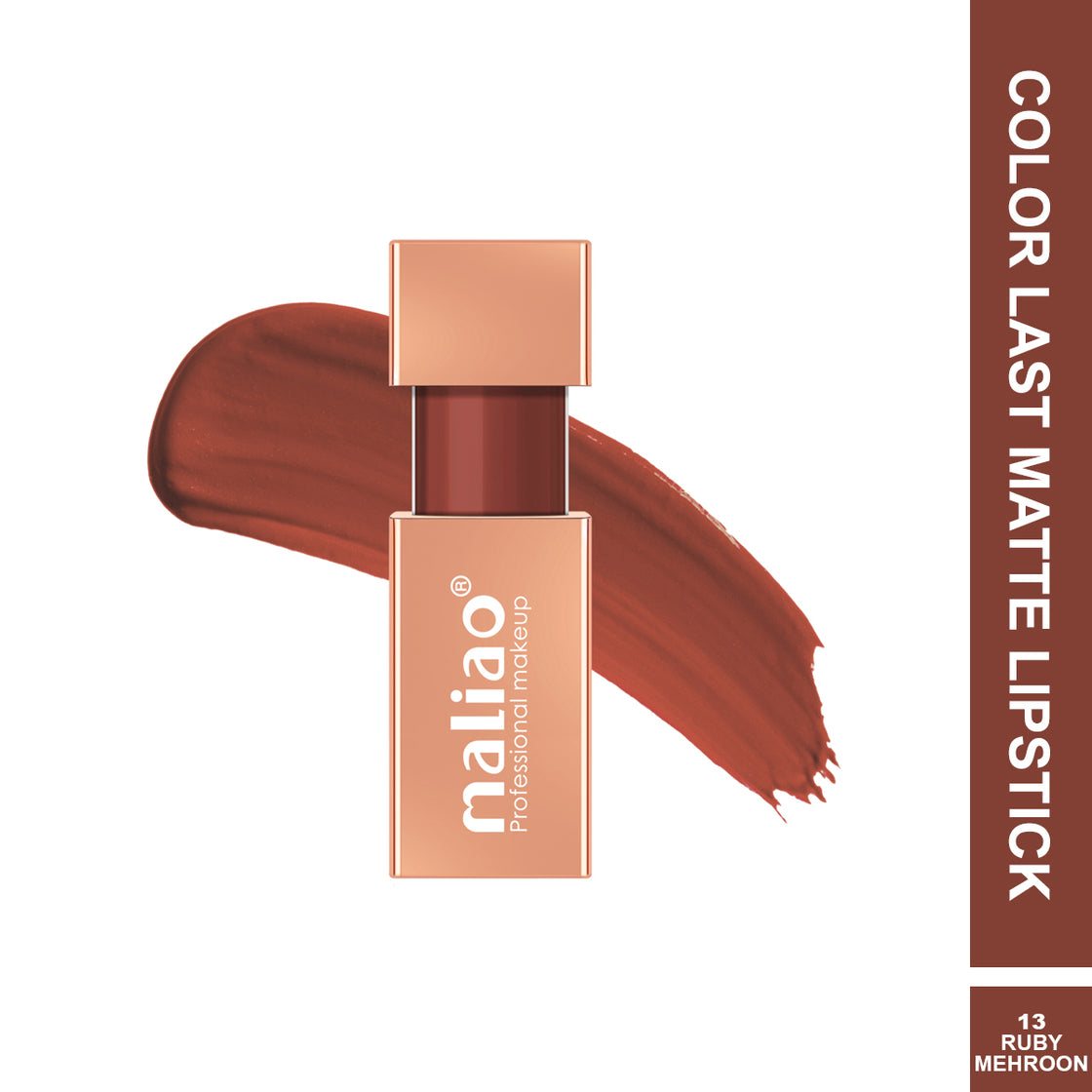 Maliao Color Last Matte Lipstick - Long-Lasting Vibrant Shades for All-Day Wear Lip