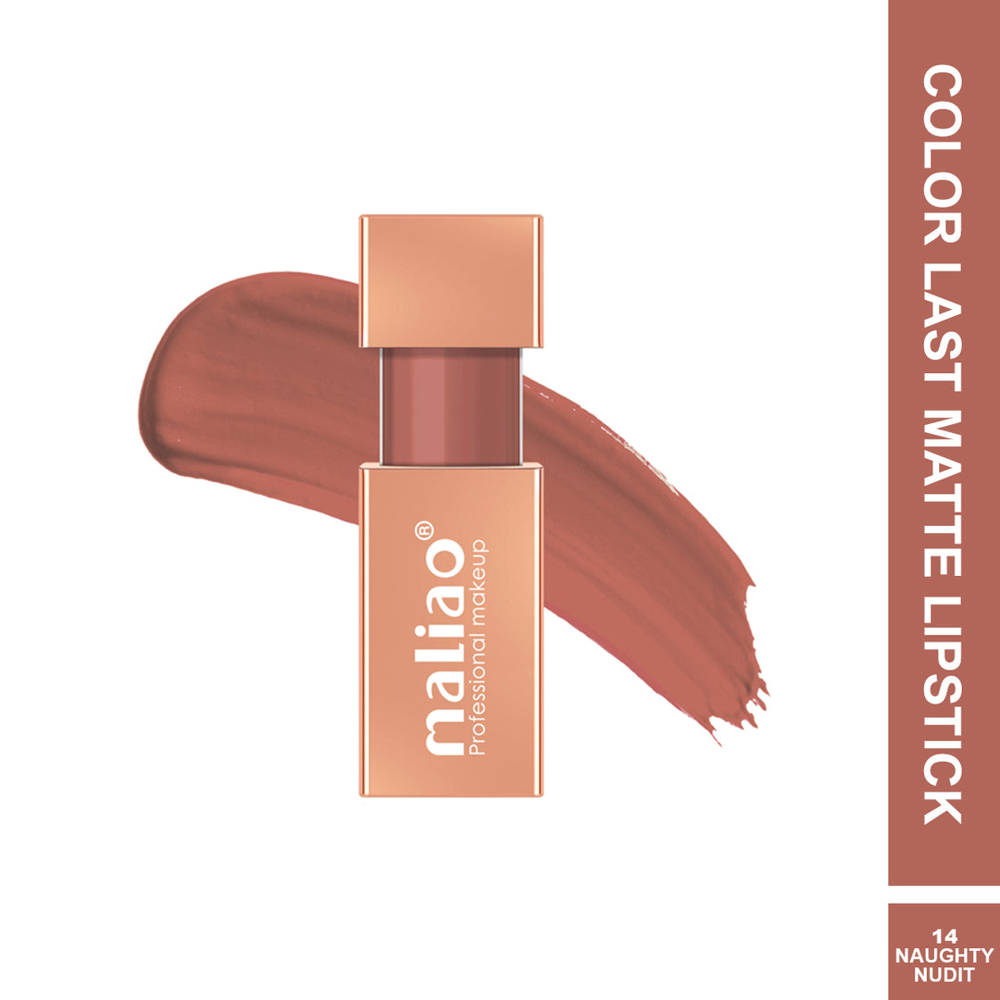 Maliao Color Last Matte Lipstick - Long-Lasting Vibrant Shades for All-Day Wear Lip